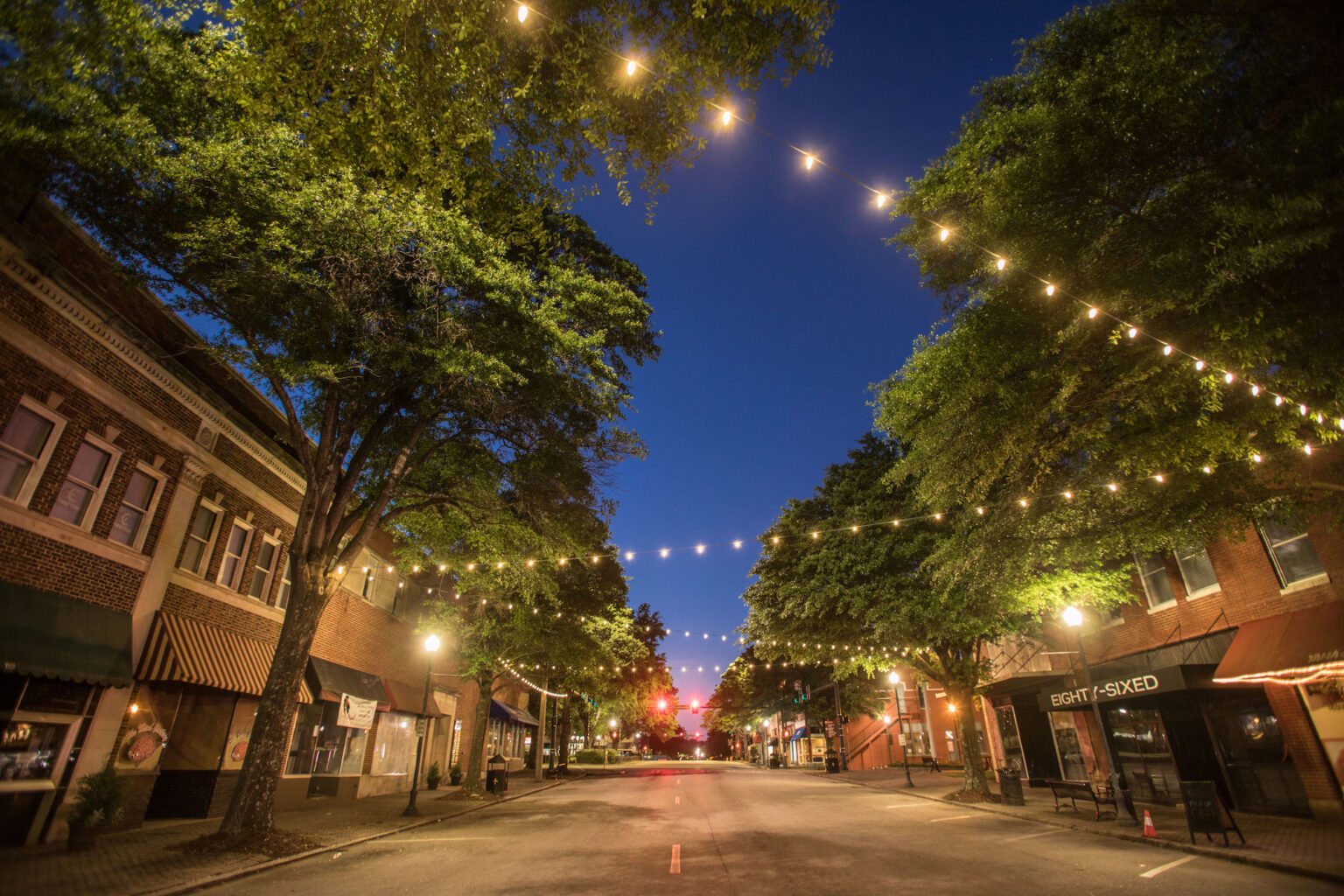 downtown-main-street-lagrange-georgia-lights - Visit LaGrange Georgia