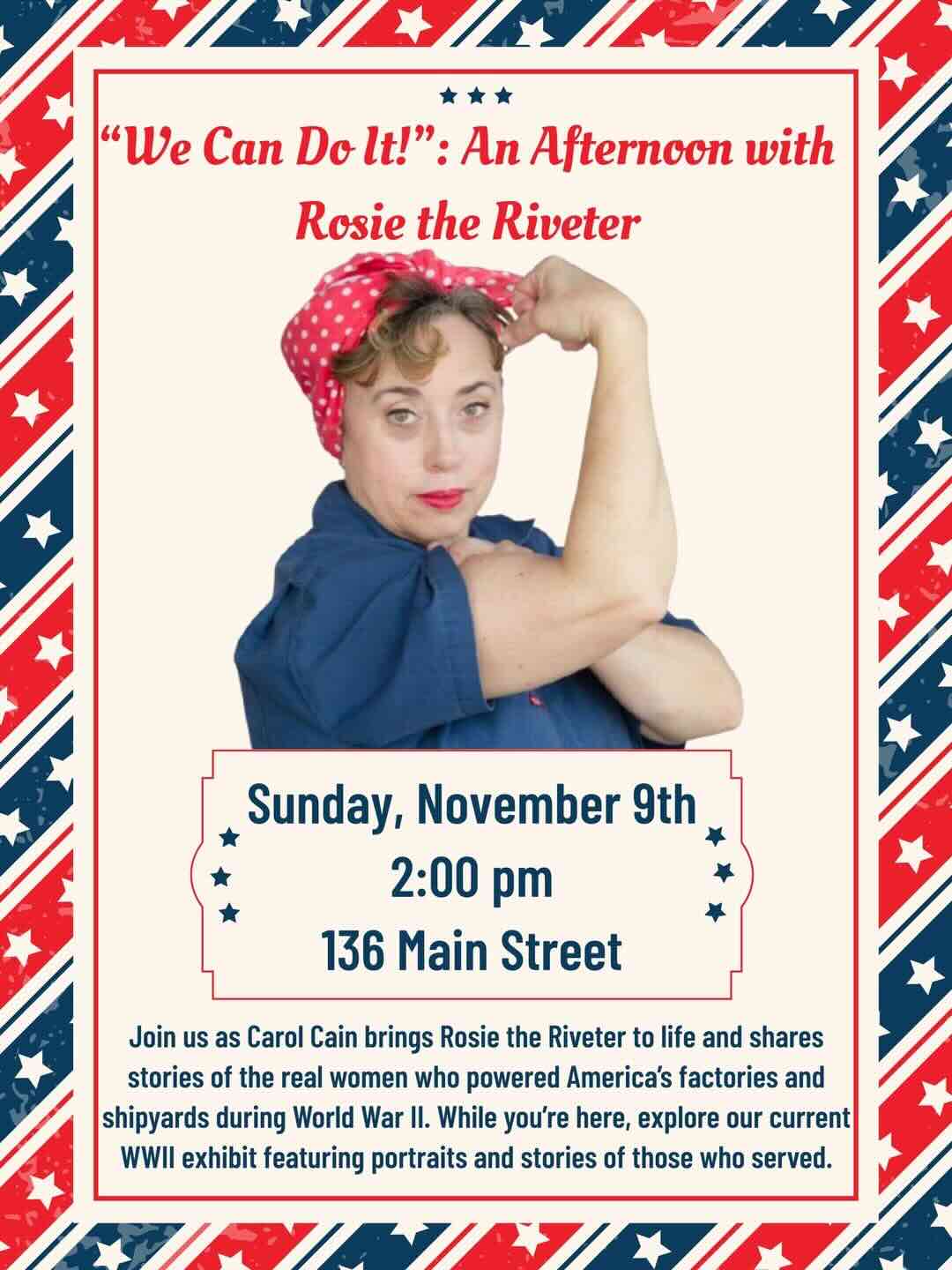 An Afternoon with Rosie the Riveter