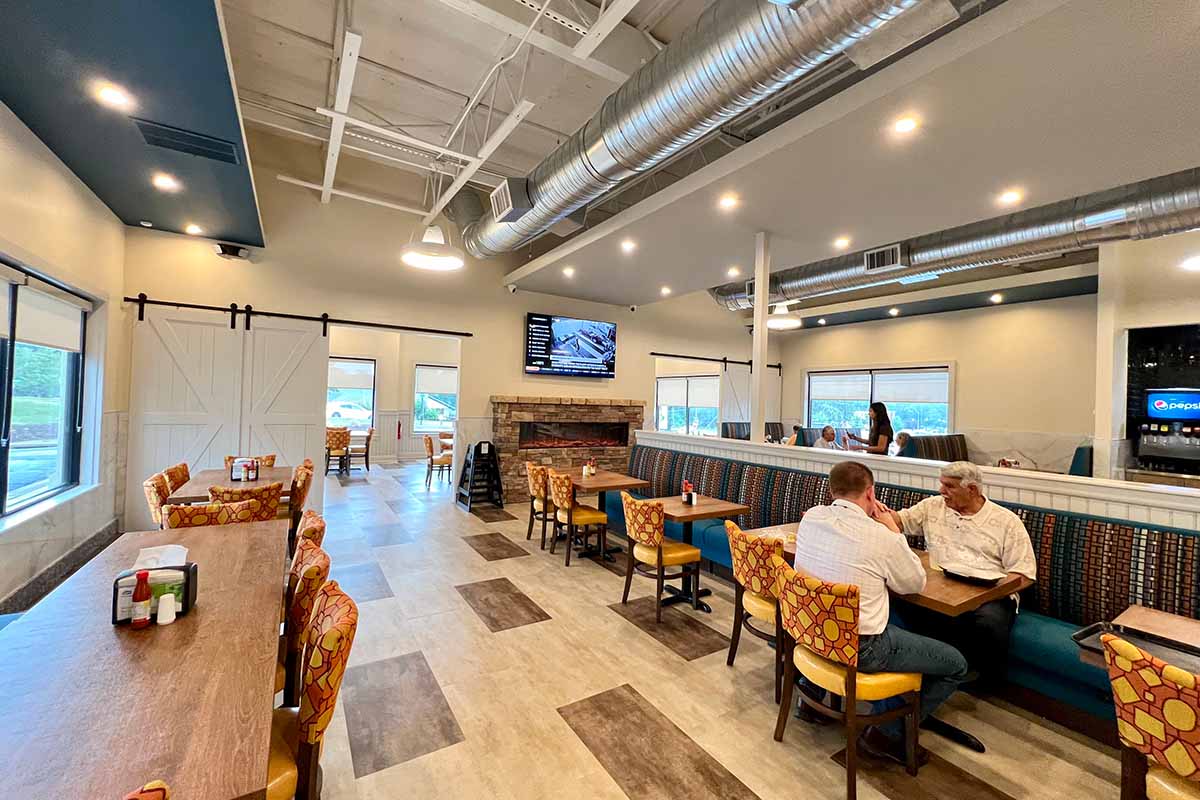 Interior of This Is It! Southern Kitchen & Bar-B-Q in LaGrange, Georgia.